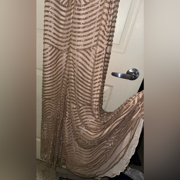 Naeem Khan evening gown size 12 BRAND NEW - Picture 10 of 11